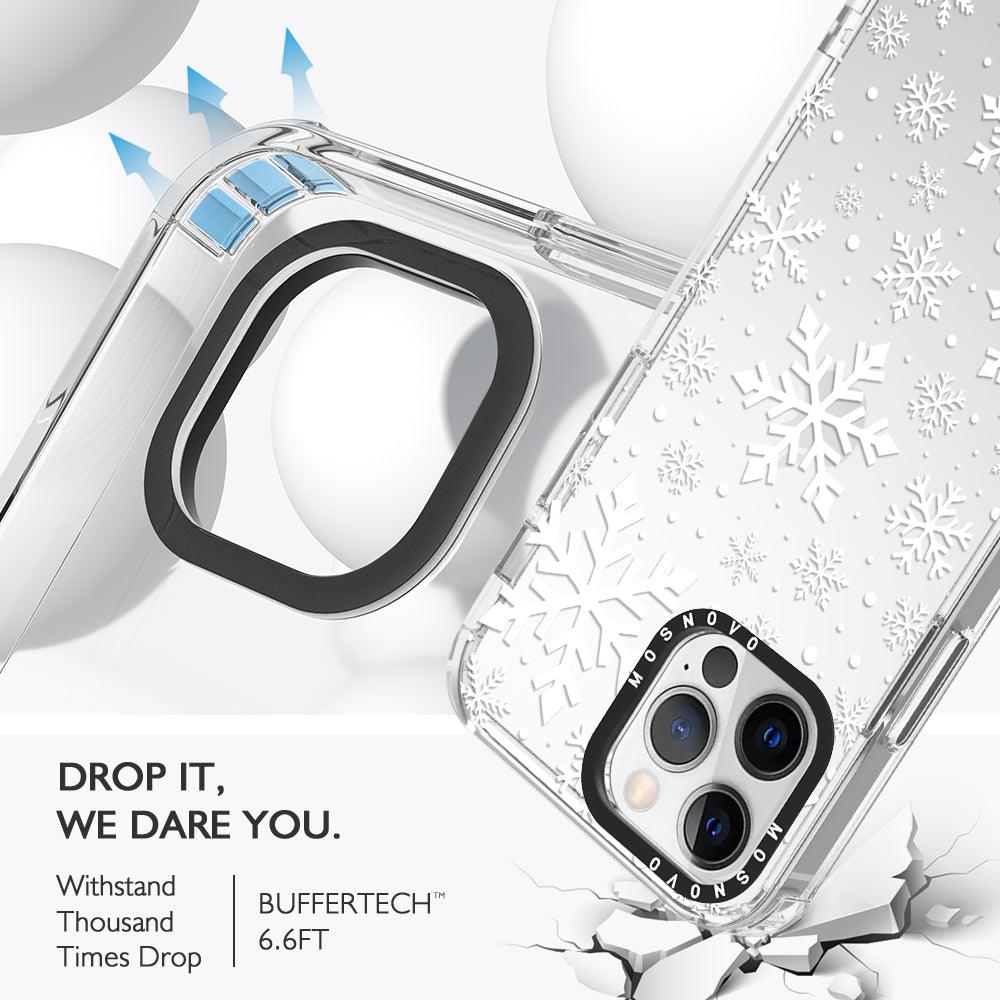 Snowflake Phone Case - iPhone 12 Pro Max Case - MOSNOVO