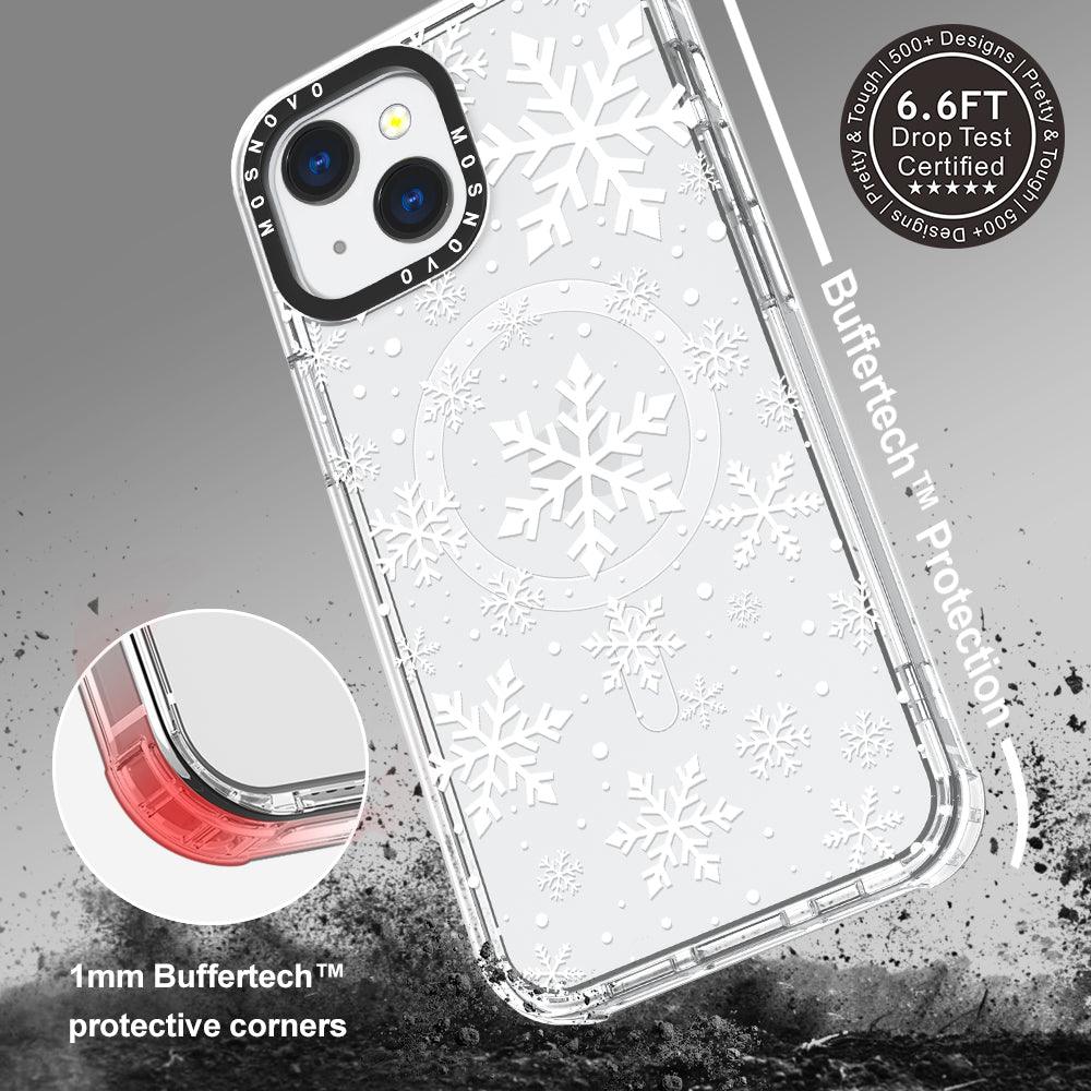 Snowflake Phone Case - iPhone 13 Case - MOSNOVO
