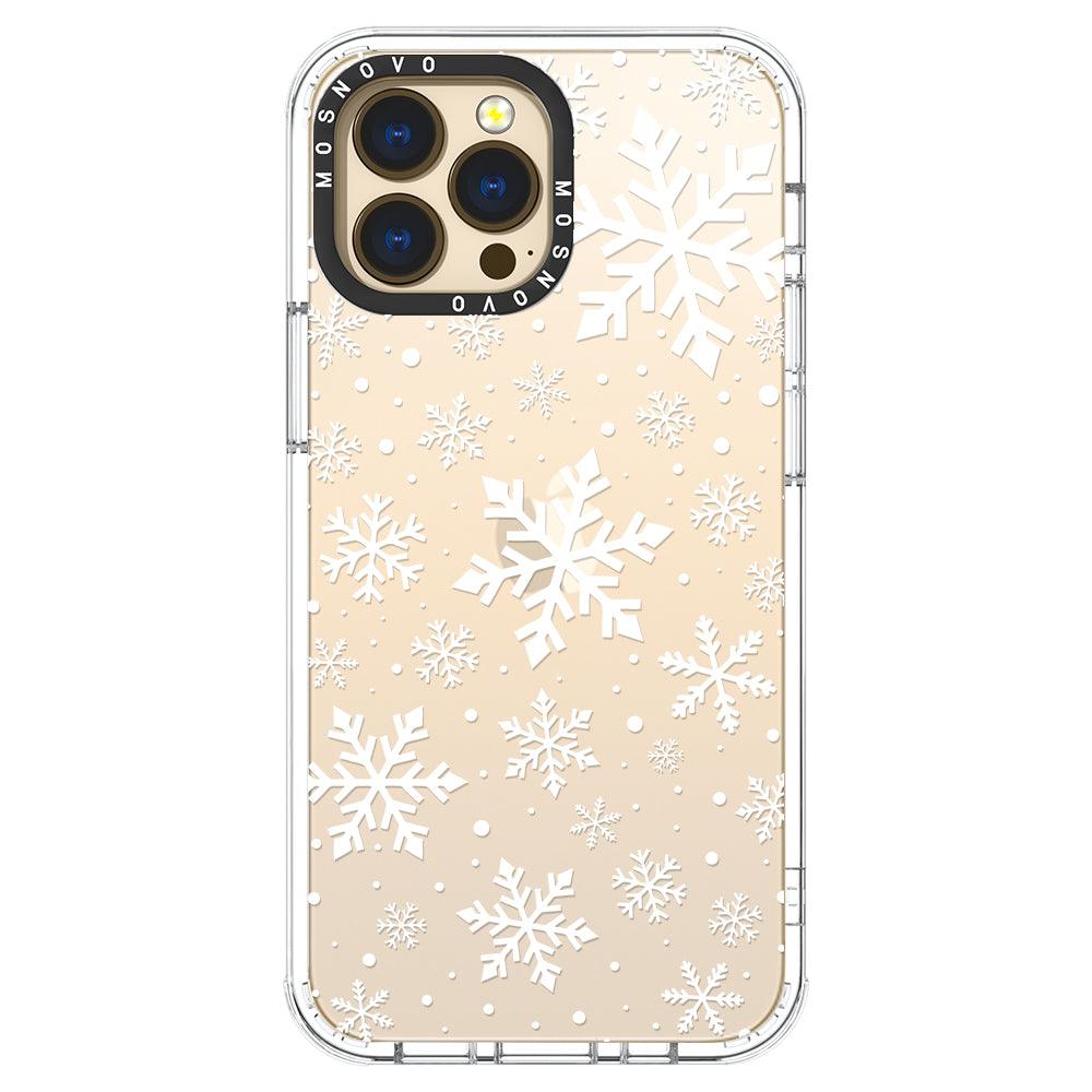 Snowflake Phone Case - iPhone 13 Pro Max Case - MOSNOVO