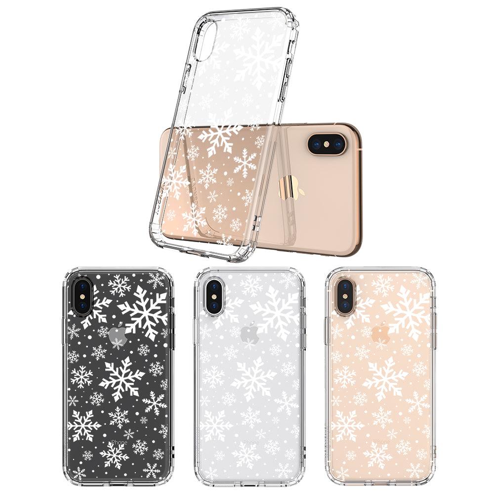 Snowflake Phone Case - iPhone X Case - MOSNOVO