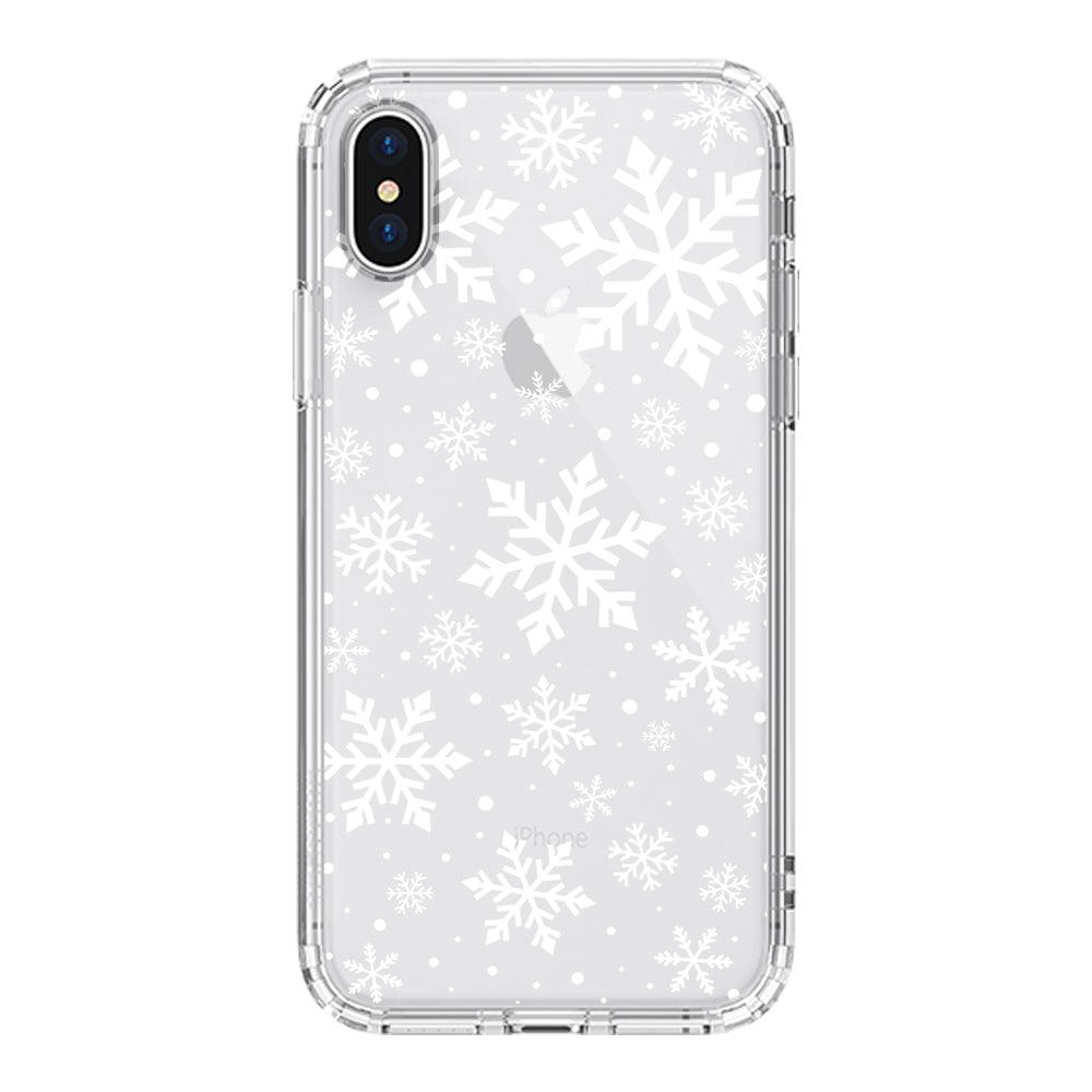 Snowflake Phone Case - iPhone XS Case - MOSNOVO
