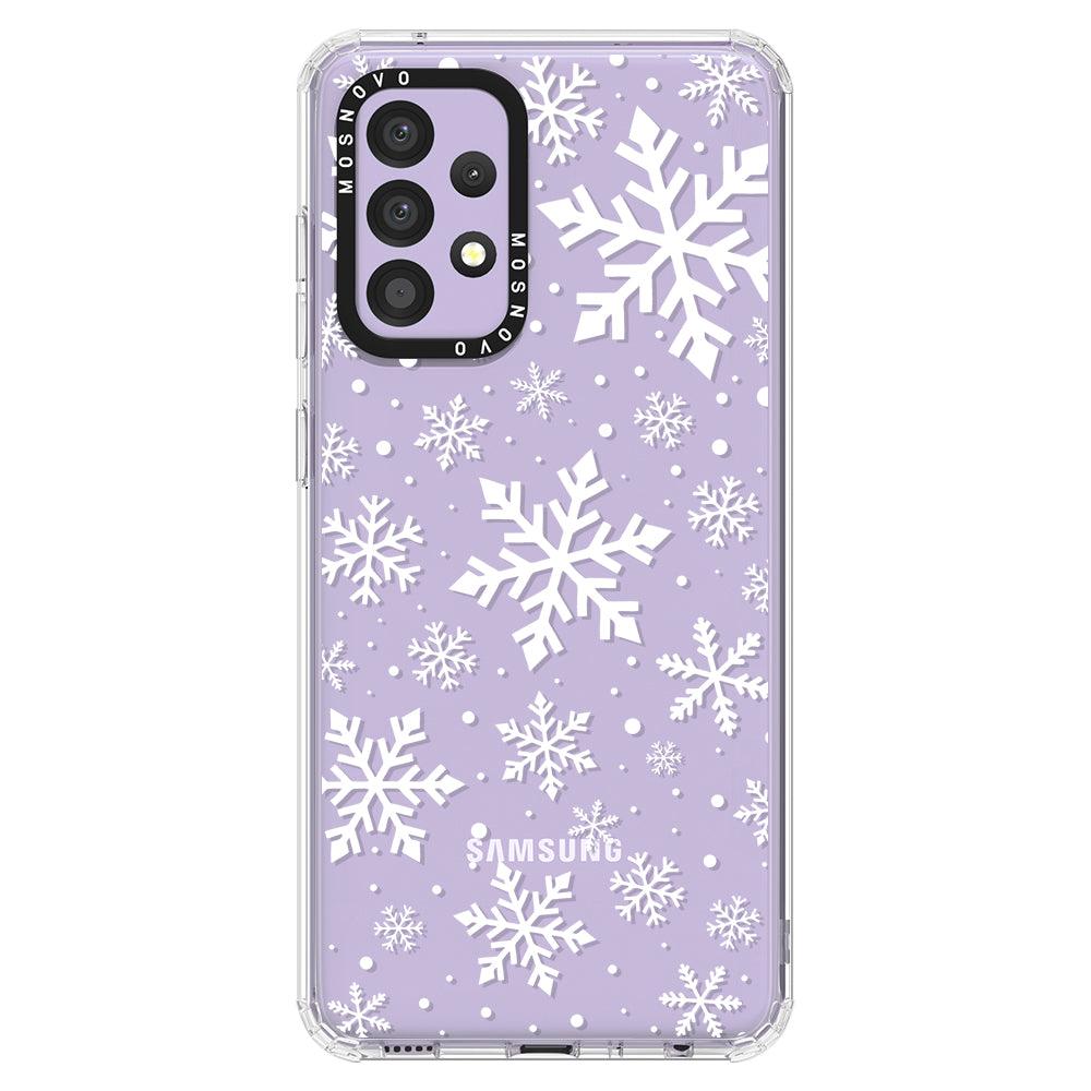 Snowflake Phone Case - Samsung Galaxy A52 & A52s Case - MOSNOVO