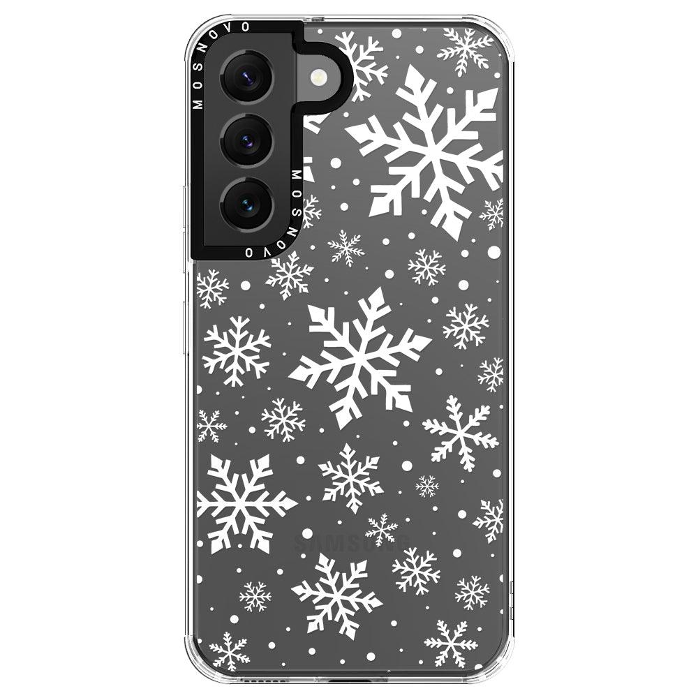 Snowflake Phone Case - Samsung Galaxy S22 Case - MOSNOVO