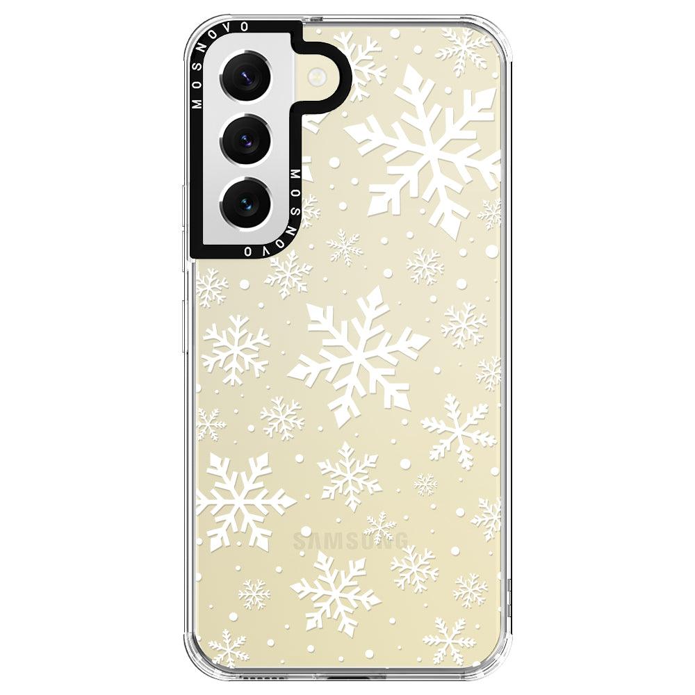 Snowflake Phone Case - Samsung Galaxy S22 Plus Case - MOSNOVO
