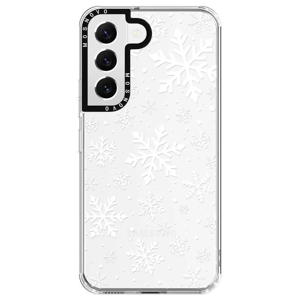 Snowflake Phone Case - Samsung Galaxy S22 Plus Case - MOSNOVO