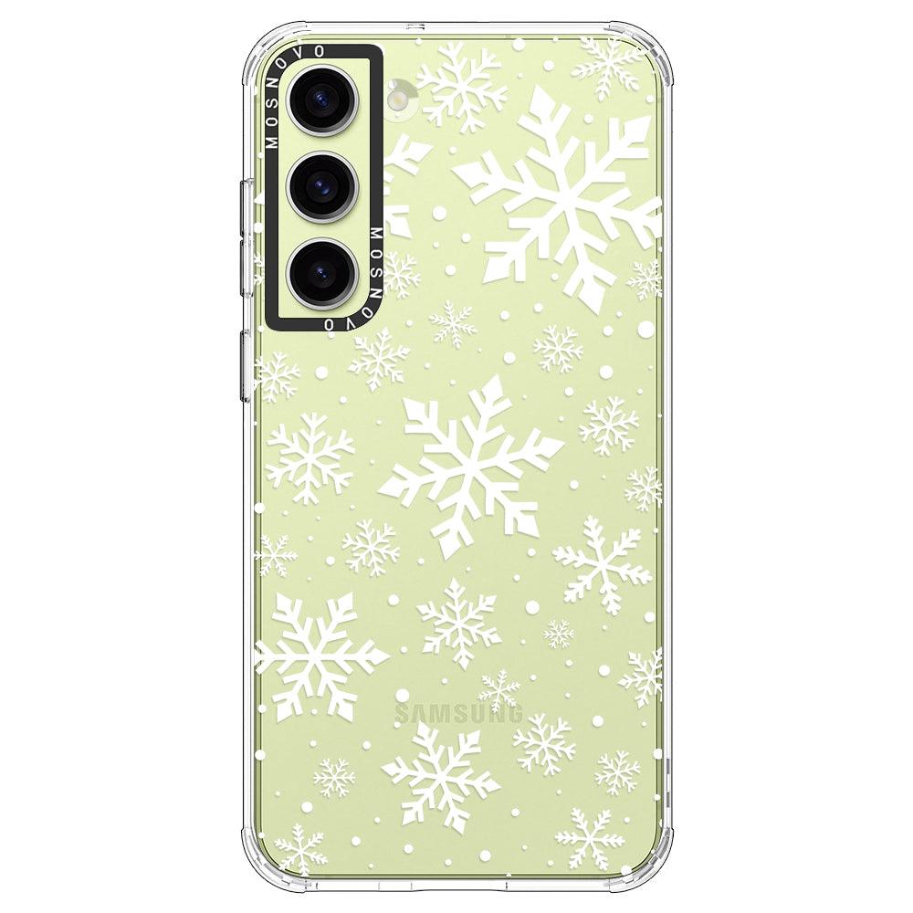 Snowflake Phone Case - Samsung Galaxy S23 Plus Case - MOSNOVO