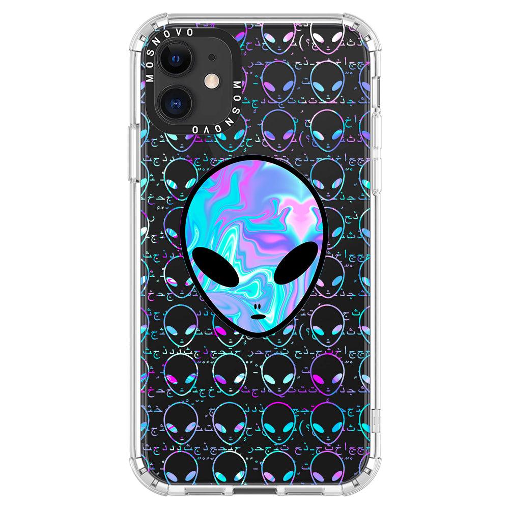 Space Alien Phone Case - iPhone 11 Case - MOSNOVO