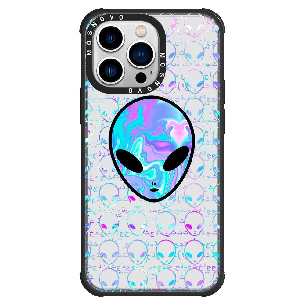 Space Alien Phone Case - iPhone 13 Pro Case - MOSNOVO