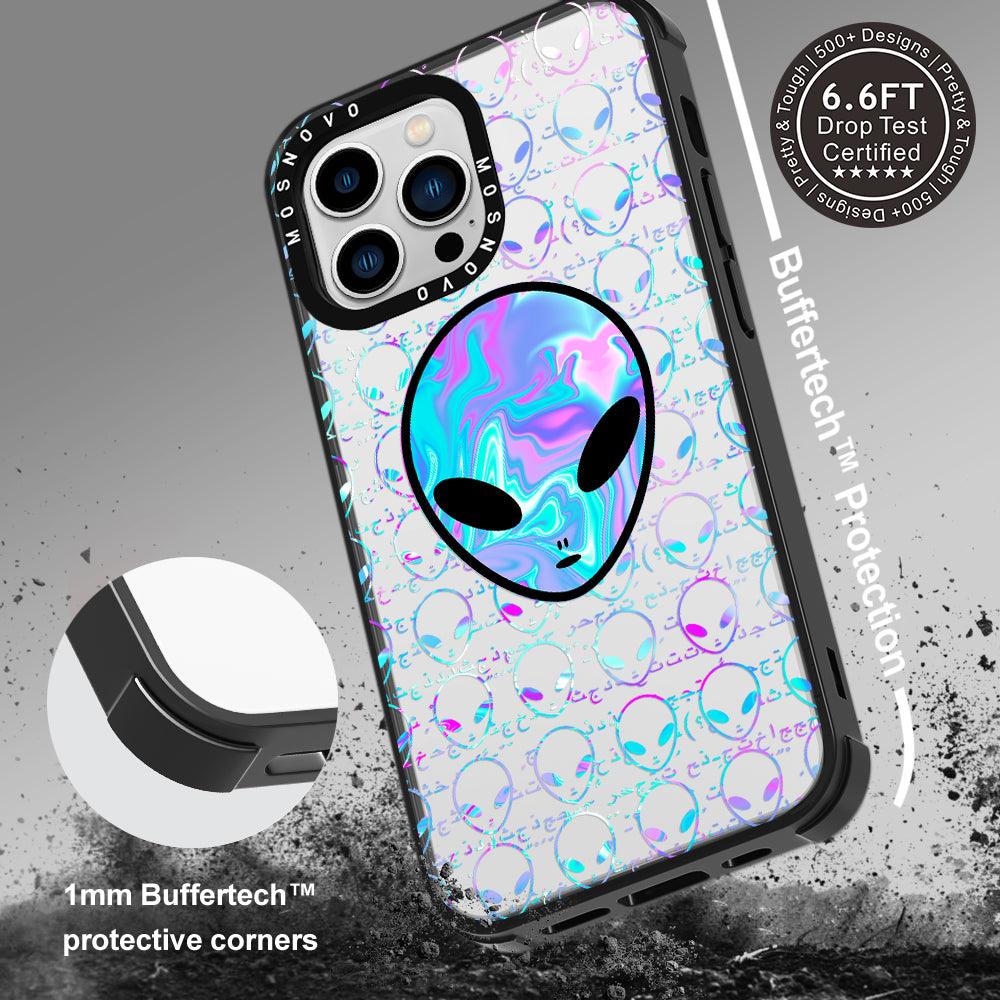 Space Alien Phone Case - iPhone 13 Pro Case - MOSNOVO