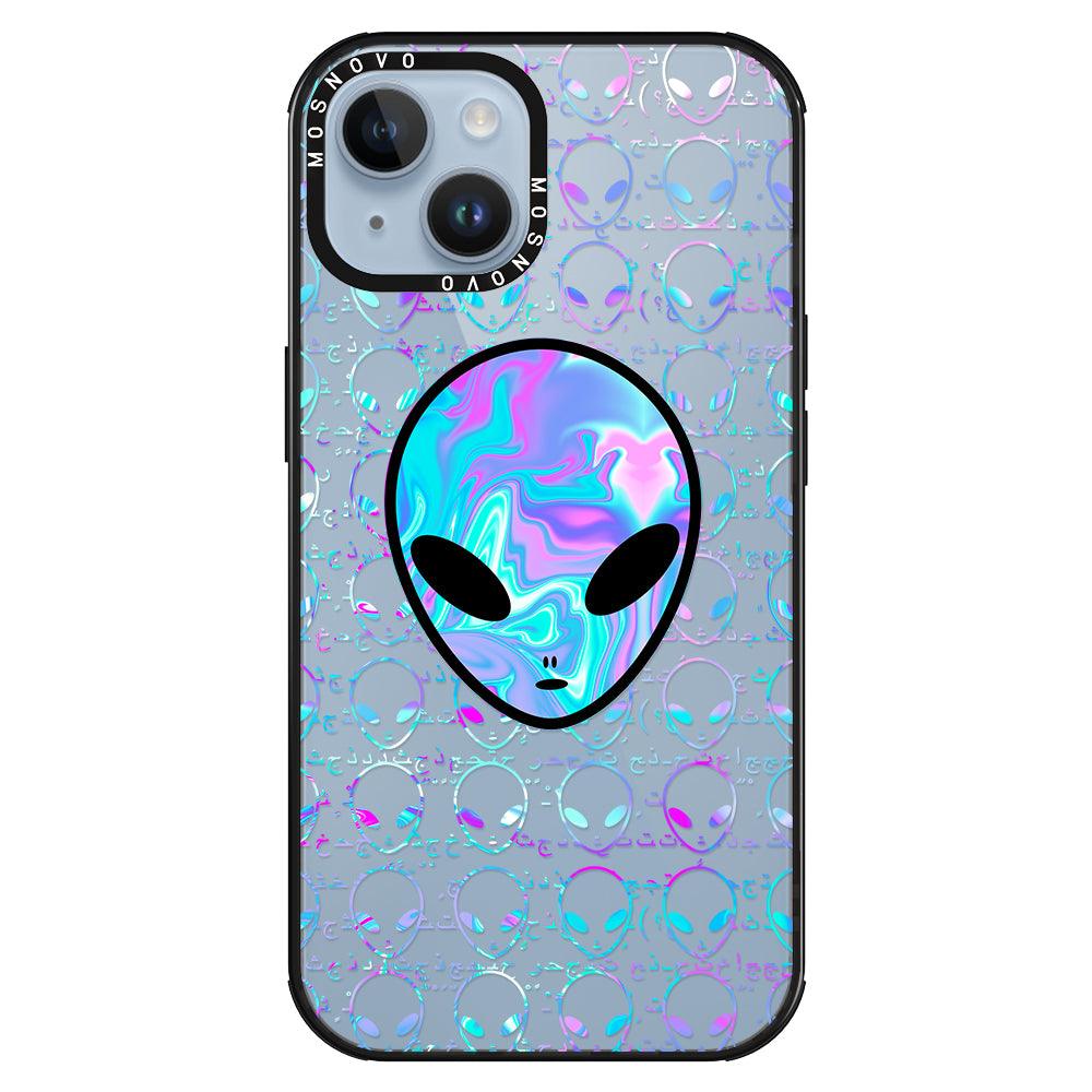 Space Alien Phone Case - iPhone 14 Plus Case - MOSNOVO