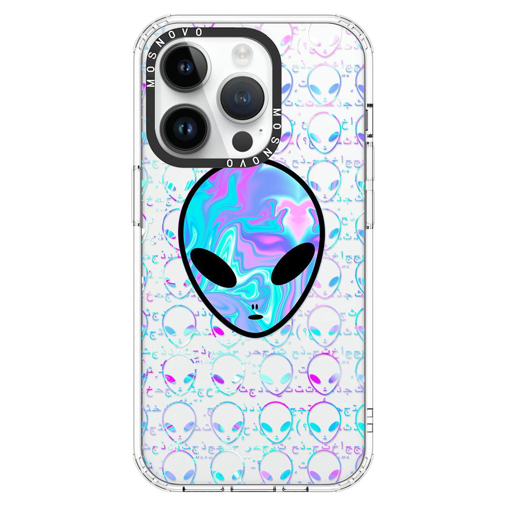 Space Alien Phone Case - iPhone 14 Pro Case - MOSNOVO