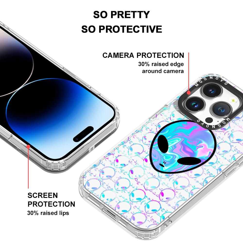 Space Alien Phone Case - iPhone 14 Pro Case - MOSNOVO