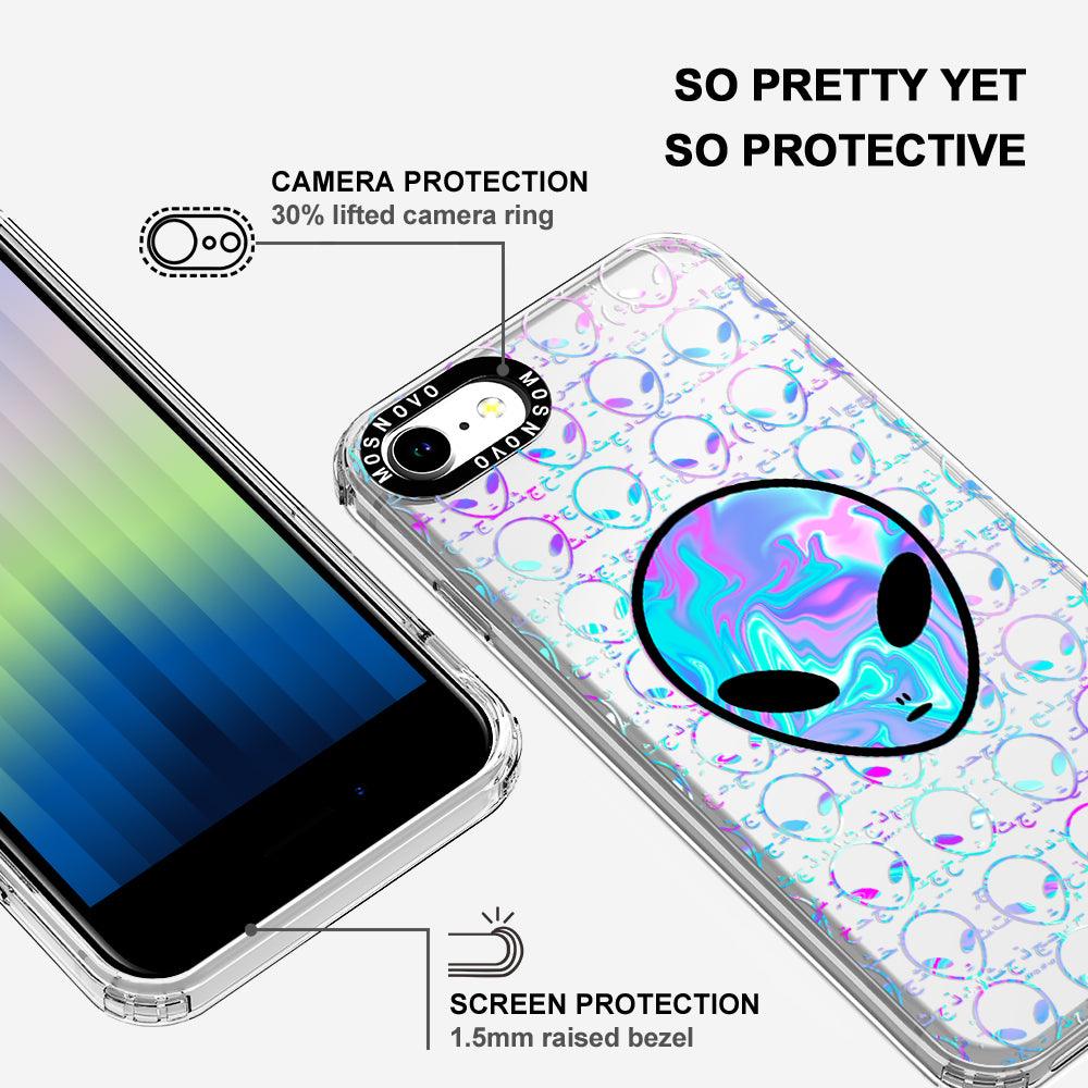 Space Alien Phone Case - iPhone SE 2020 Case - MOSNOVO