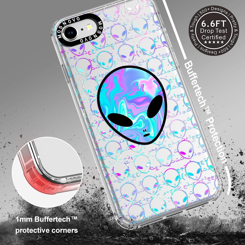 Space Alien Phone Case - iPhone SE 2022 Case - MOSNOVO