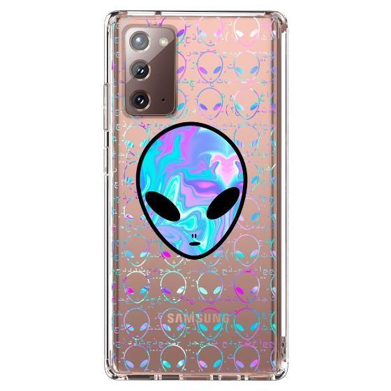 Space Alien Phone Case - Samsung Galaxy Note 20 Case - MOSNOVO