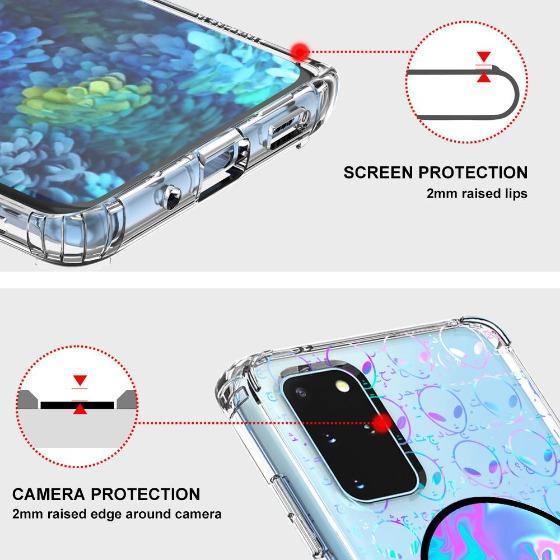 Space Alien Phone Case - Samsung Galaxy S20 Plus Case - MOSNOVO
