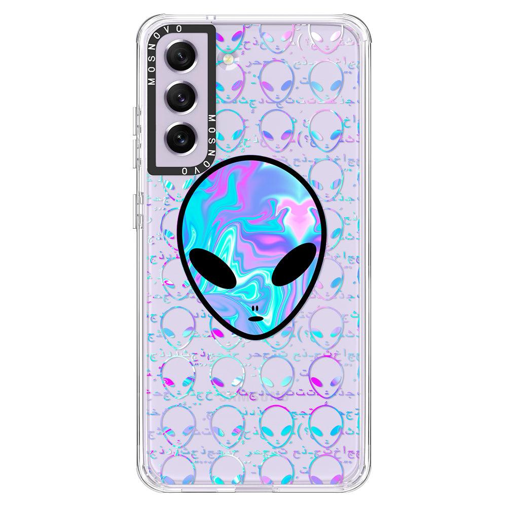 Space Alien Phone Case - Samsung Galaxy S21 FE Case - MOSNOVO