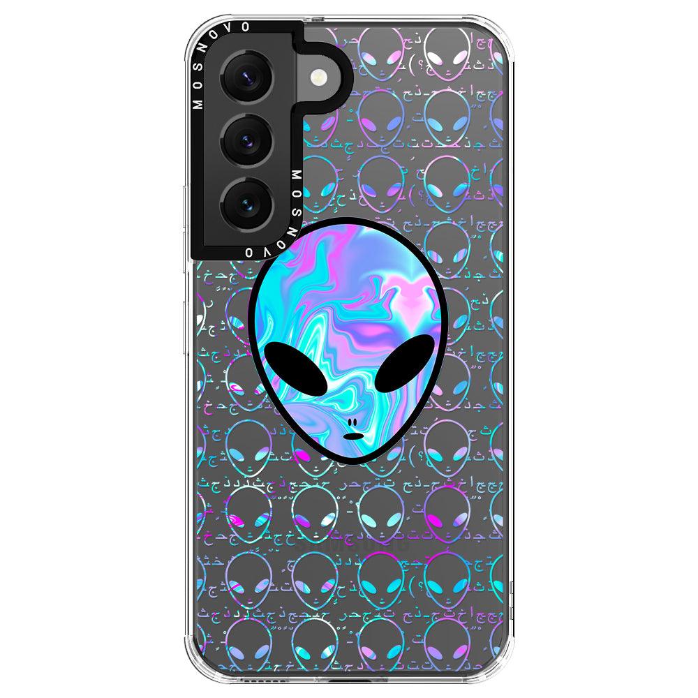 Space Alien Phone Case - Samsung Galaxy S22 Case - MOSNOVO
