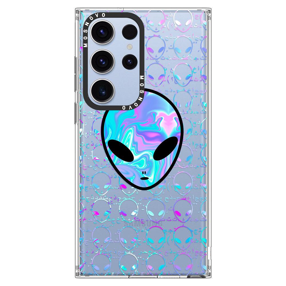 Space Alien Phone Case - Samsung Galaxy S23 Ultra Case - MOSNOVO
