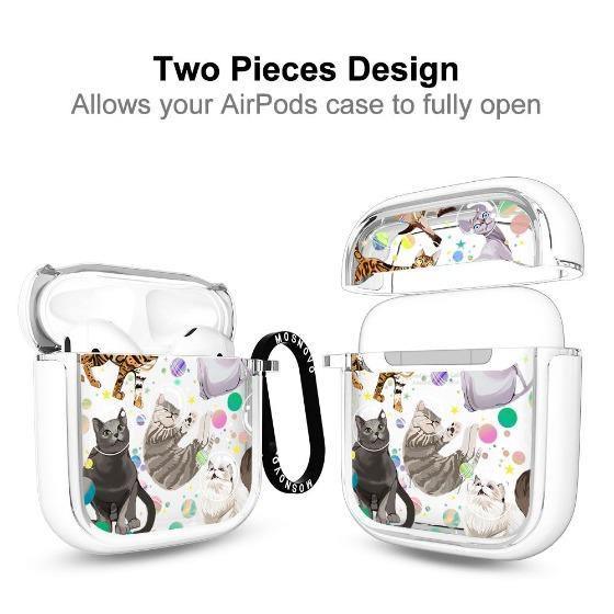 Space Cat AirPods 1/2 Case