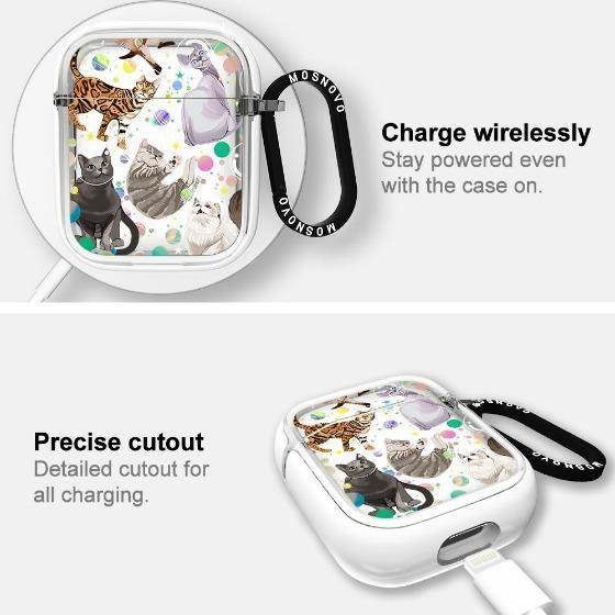 Space Cat AirPods 1/2 Case