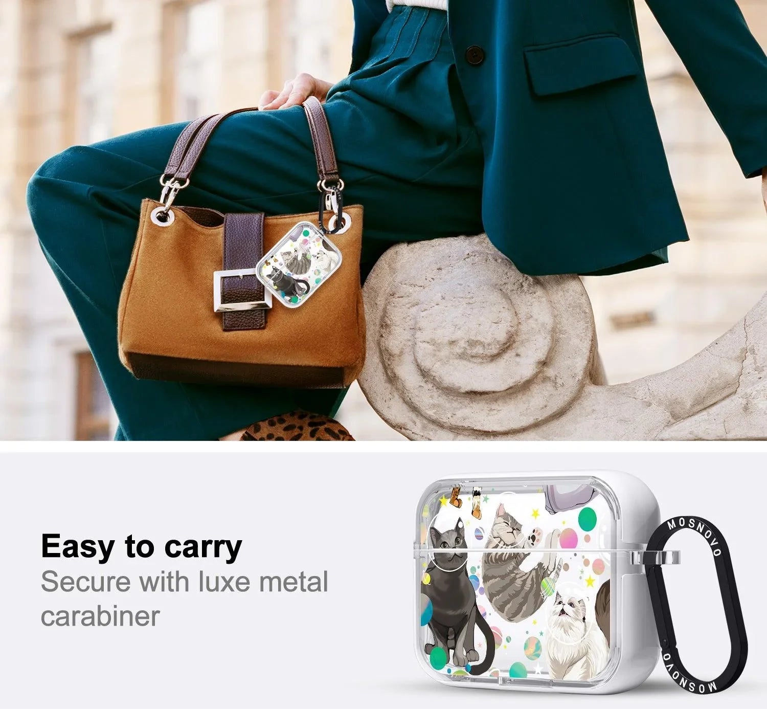 Space Cat AirPods Pro 2 Case (2nd Generation) – MOSNOVO