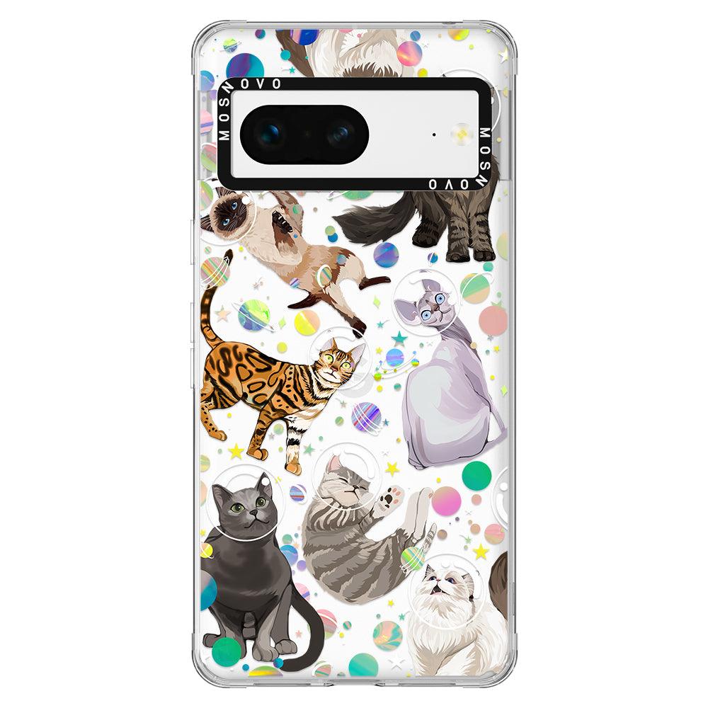 Space Cat Phone Case - Google Pixel 7 Case - MOSNOVO