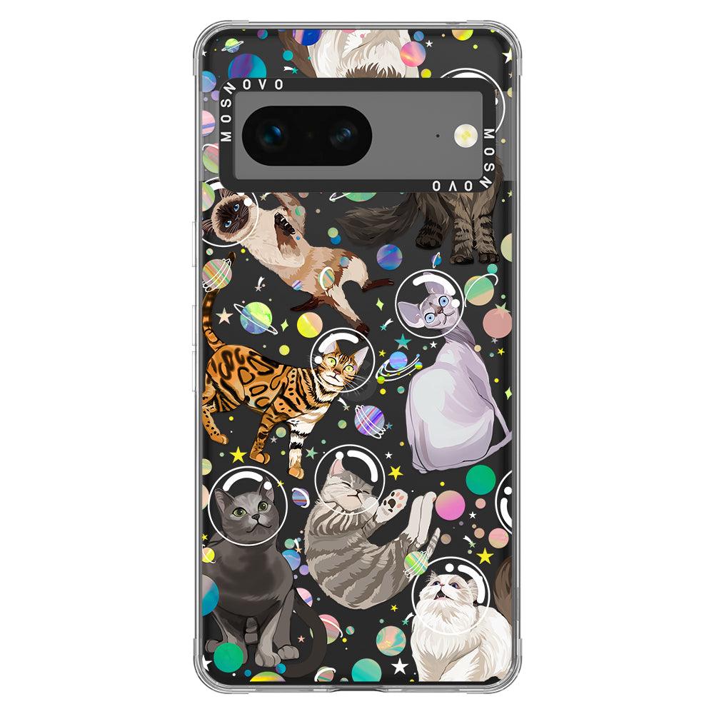 Space Cat Phone Case - Google Pixel 7 Case - MOSNOVO