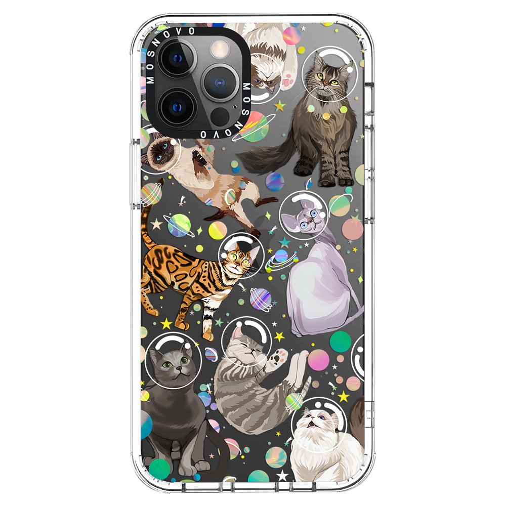 Space Cat Phone Case - iPhone 12 Pro Case - MOSNOVO