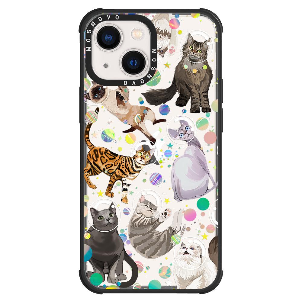 Space Cat Phone Case - iPhone 13 Case - MOSNOVO