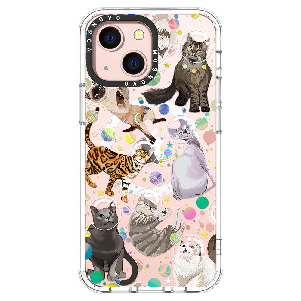 Space Cat Phone Case - iPhone 13 Case - MOSNOVO