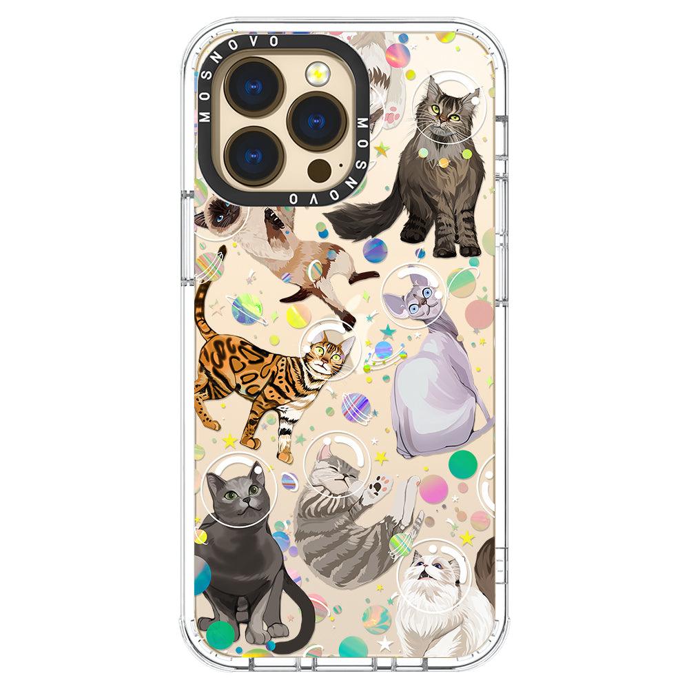 Space Cat Phone Case - iPhone 13 Pro Case - MOSNOVO