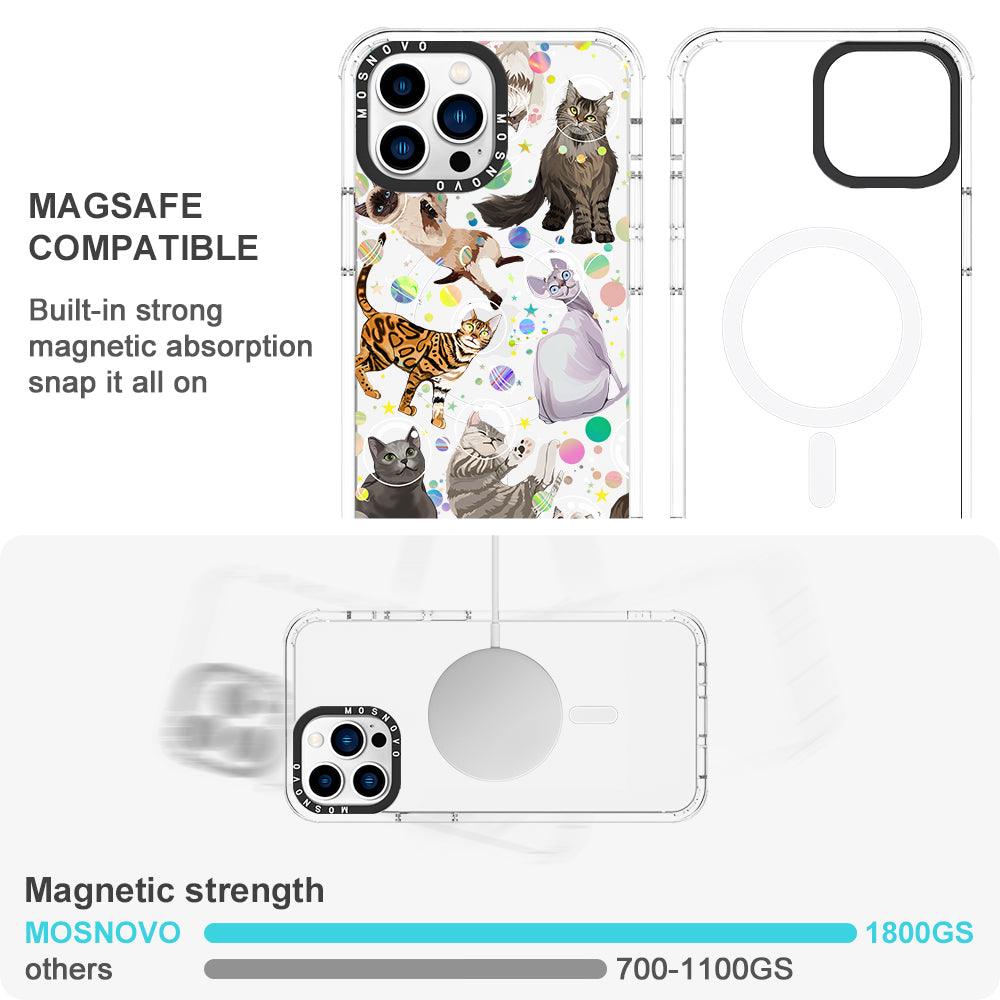 Space Cat Phone Case - iPhone 13 Pro Max Case - MOSNOVO