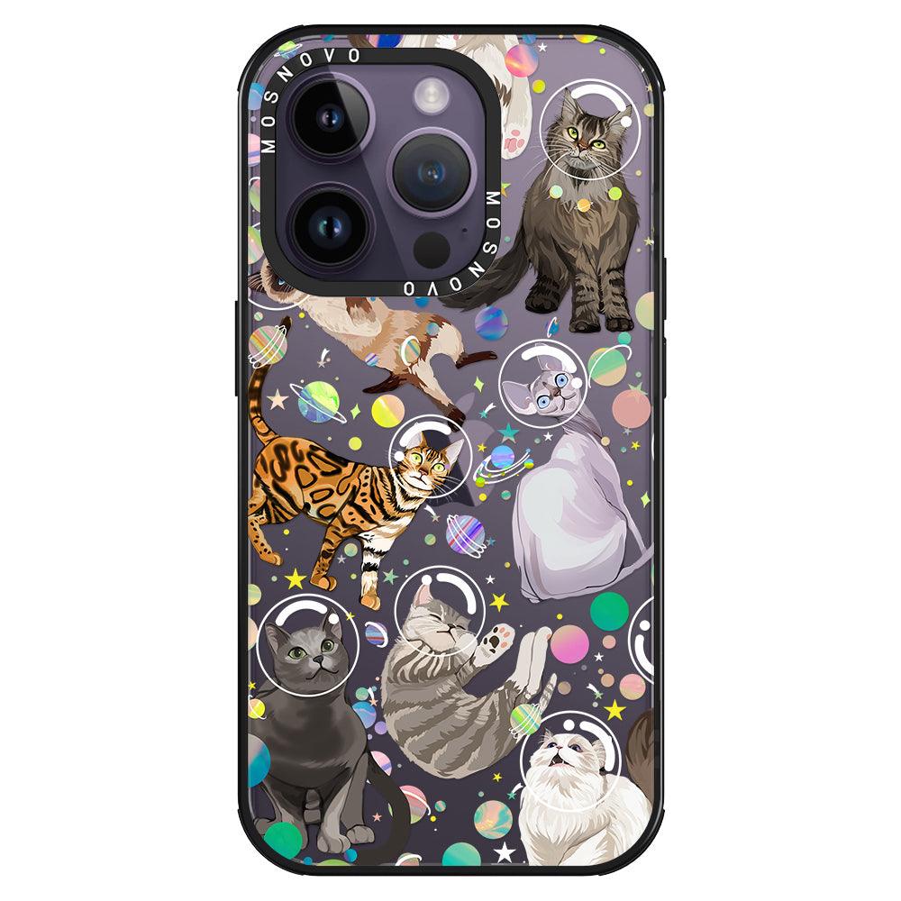 Space Cat Phone Case - iPhone 14 Pro Case - MOSNOVO