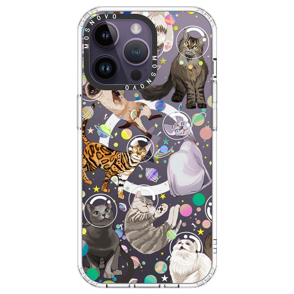Space Cat Phone Case - iPhone 14 Pro Max Case - MOSNOVO