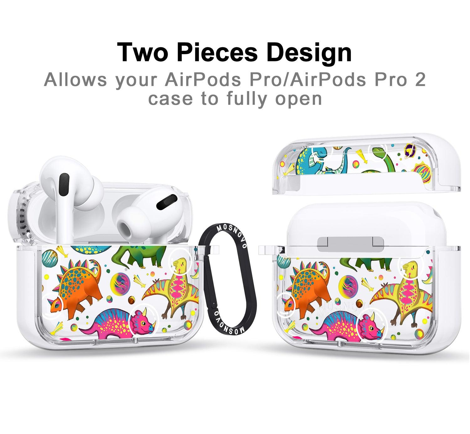 Space Dinosaur AirPods Pro 2 Case (2nd Generation) - MOSNOVO
