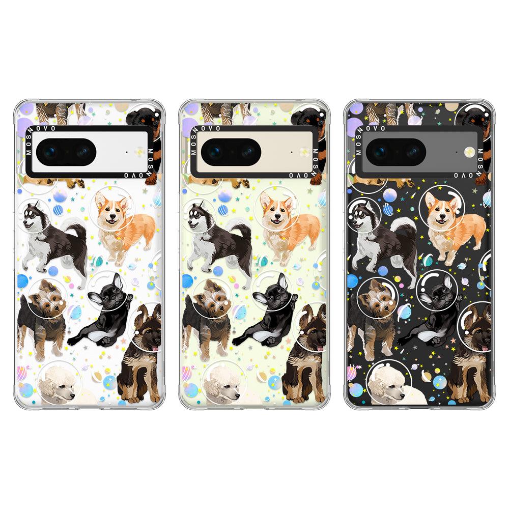 Space Dog Phone Case - Google Pixel 7 Case - MOSNOVO