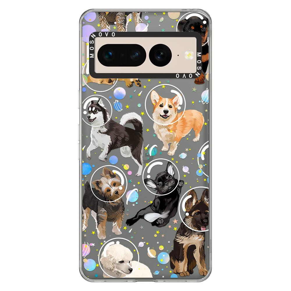 Space Dog Phone Case - Google Pixel 7 Pro Case - MOSNOVO