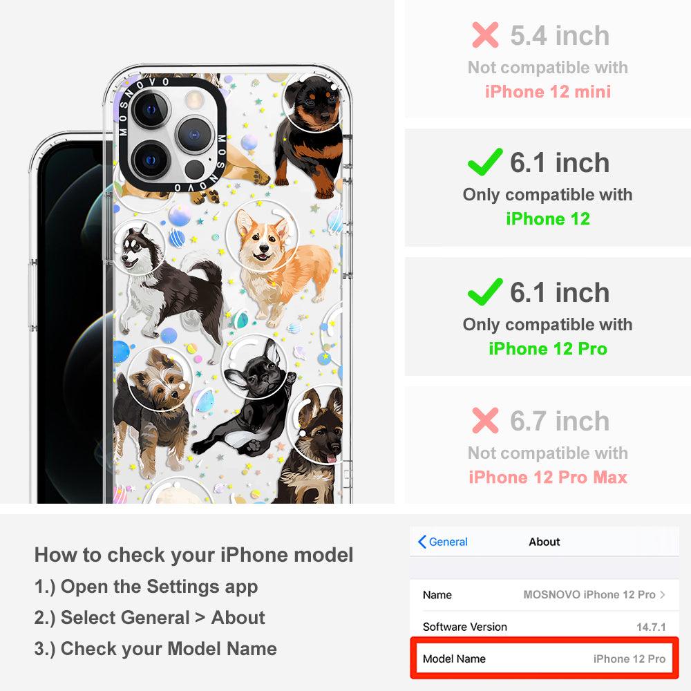 Space Dog Phone Case - iPhone 12 Pro Case - MOSNOVO