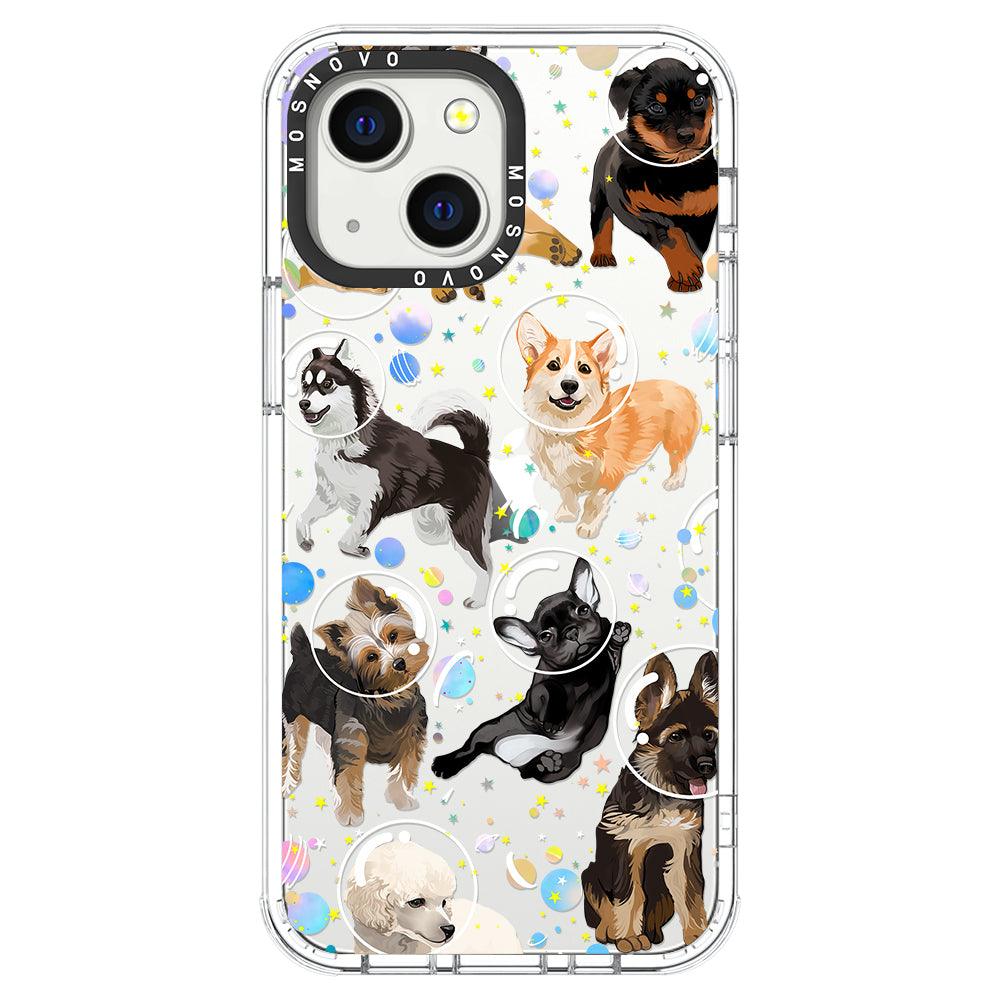 Space Dog Phone Case - iPhone 13 Mini Case - MOSNOVO