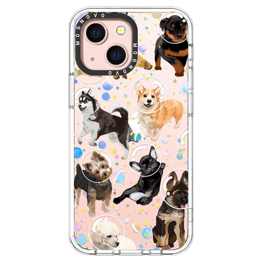 Space Dog Phone Case - iPhone 13 Mini Case - MOSNOVO