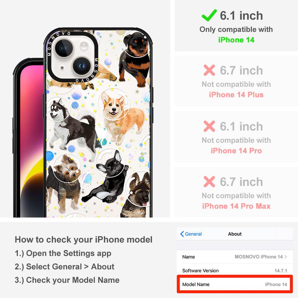 Space Dog Phone Case - iPhone 14 Case - MOSNOVO