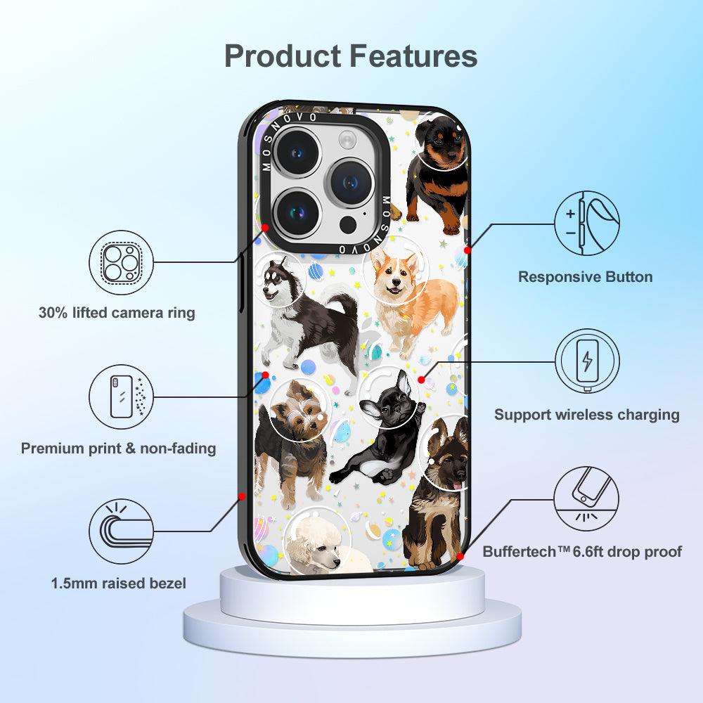 Space Dog Phone Case - iPhone 14 Pro Case - MOSNOVO