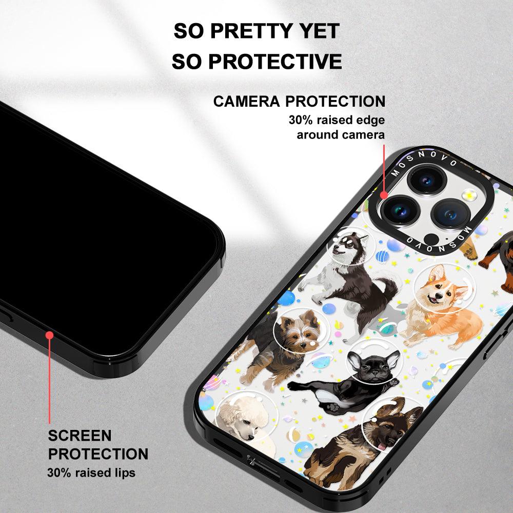 Space Dog Phone Case - iPhone 14 Pro Max Case - MOSNOVO