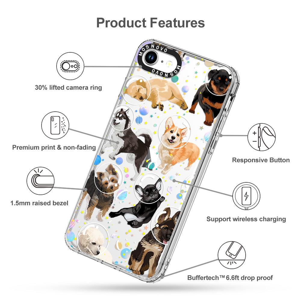 Space Dog Phone Case - iPhone SE 2020 Case - MOSNOVO