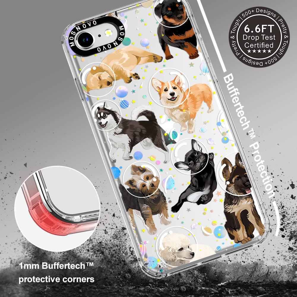Space Dog Phone Case - iPhone SE 2020 Case - MOSNOVO
