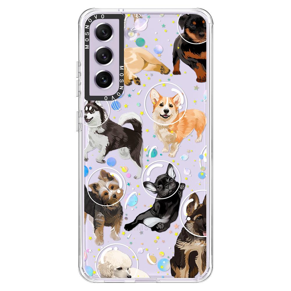 Space Dog Phone Case - Samsung Galaxy S21 FE Case - MOSNOVO