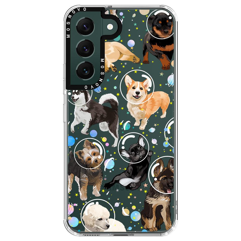 Space Dog Phone Case - Samsung Galaxy S22 Case - MOSNOVO