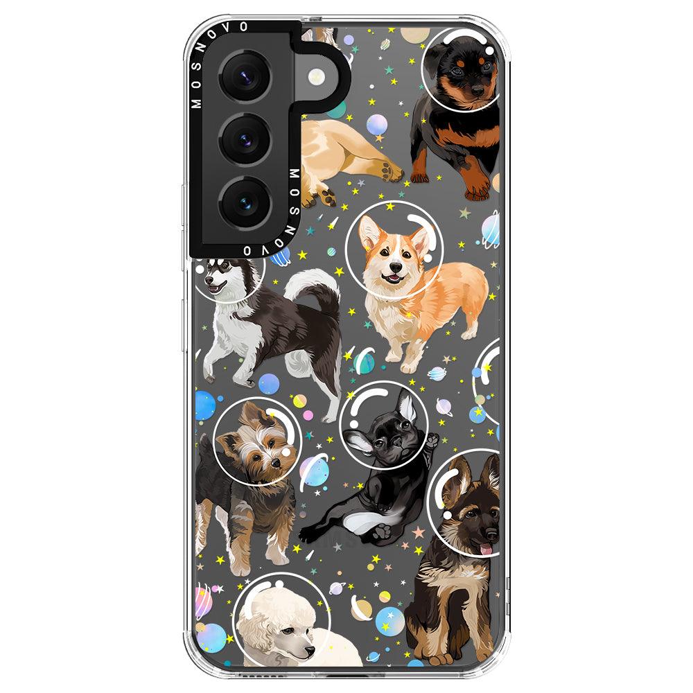 Space Dog Phone Case - Samsung Galaxy S22 Plus Case - MOSNOVO