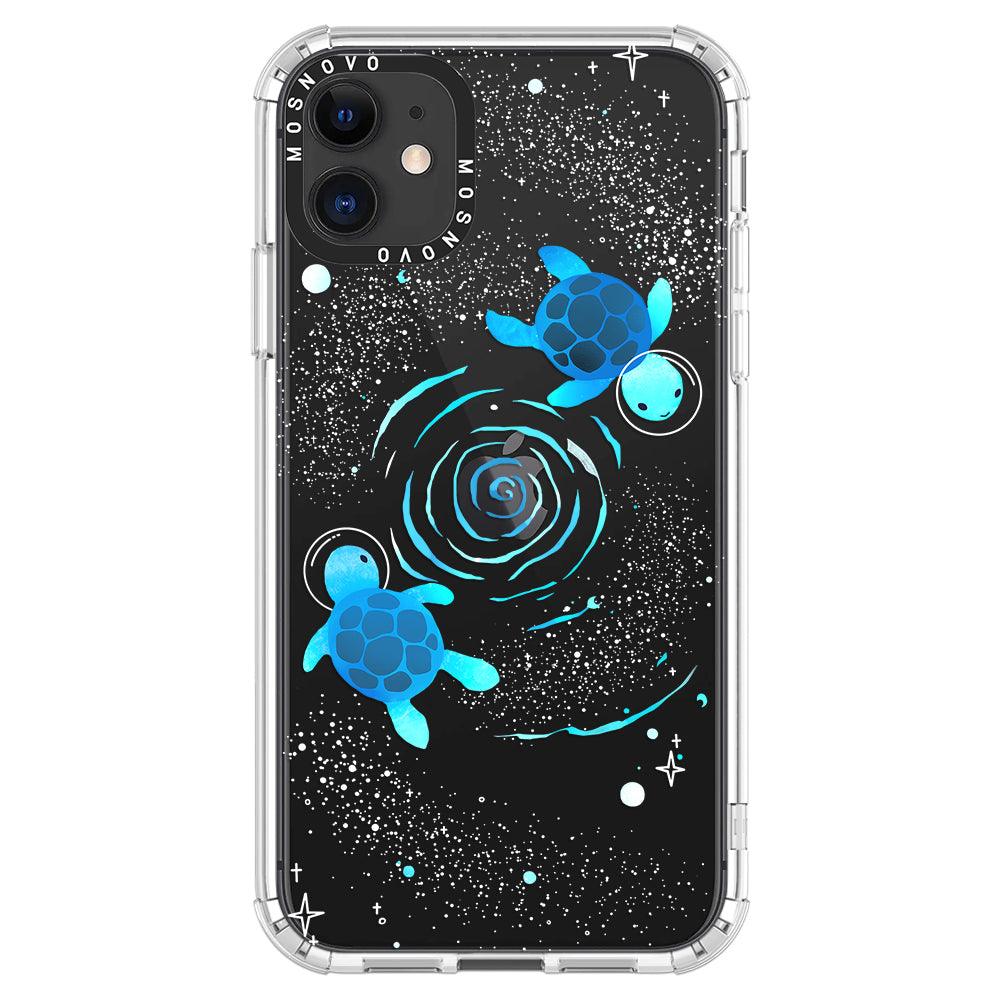 Space Turtle Phone Case - iPhone 11 Case - MOSNOVO